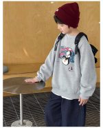【90-160】トレーナー 男の子 カートゥーンプリント 裏起毛 あったか - 画像 (30)