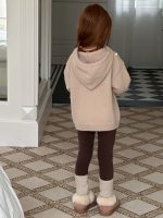 【90-150】ニットセーター 女の子 フード付き もこもこ あったか - 画像 (17)