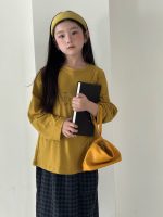 【100-150】長袖Tシャツ 女の子 刺繍 韓国風 ベーシック カジュアル - 画像 (5)