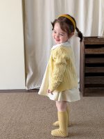 【73-110】ワンピースorカーディガン 女の子 折り襟 スウィート - 画像 (5)