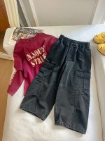 【90-170】デニムパンツ 男の子 ウォッシュ加工 韓国風 カジュアル ストリート - 画像 (10)