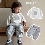 【73-100】セットアップ 男の子 かわいい 韓国風 - 画像 (7)