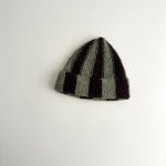 【GOODS】帽子 ニット レトロ ストライブ 配色 秋冬 - 画像 (10)