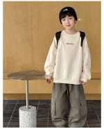 【90-160】トレーナー 男の子 英字プリント 裏起毛 合わせやすい - 画像 (19)