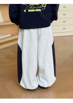 【100-160】パンツ 男の子 配色デザイン ゆったり カジュアル - 画像 (12)
