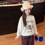 【100-170】トレーナー 女の子 カートゥーン プリント 合わせやすい - 画像 (5)
