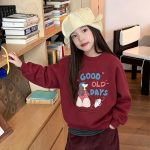 【100-170】トレーナー 女の子 カートゥーン プリント 合わせやすい - 画像 (10)