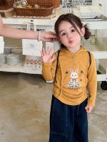 【80-140】パーカーorデニムパンツ 女の子 カジュアル 可愛い お出かけ