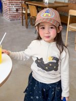 【80-140】ポロシャツorデニムパンツ 女の子 韓国風 カートゥーン カジュアル - 画像 (3)