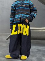 【100-150】デニムパンツ 男の子 ストリート カッコイイ ゆったり - 画像 (7)