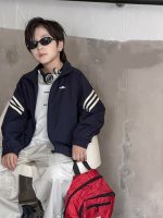 【100-170】ジャケット 男の子 スポーティー カジュアル ストリート