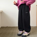 【100-170】パンツ 女の子 韓国風 おしゃれ カジュアル ゆったり - 画像 (3)