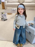 【80-140】パーカーorデニムパンツ 女の子 シンプル 快適 カジュアル - 画像 (7)