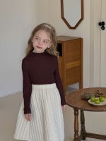 【90-140】セーターorスカート 女の子 きれいめ シンプル ナチュラル - 画像 (3)