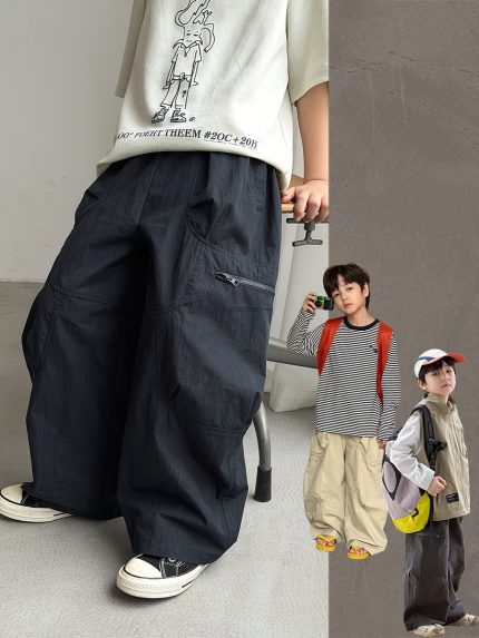 【100-170】パンツ 男の子 ゆったり アウトドア 履きやすい