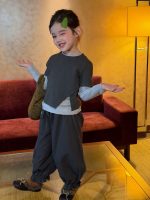 【90-140】長袖トップスorパンツ 女の子 きれいめ レイヤード - 画像 (4)
