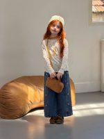【90-140】デニムパンツ 女の子 シンプル 定番 履きやすい - 画像 (6)
