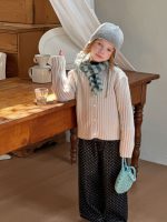 【90-140】デニムパンツ 女の子 おしゃれ 花柄 合わせやすい - 画像 (5)