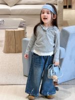 【80-140】パーカーorデニムパンツ 女の子 シンプル 快適 カジュアル - 画像 (8)