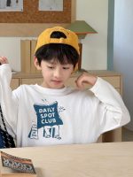 【90-160】長袖Tシャツ 男の子 プリント シンプル 合わせやすい - 画像 (11)