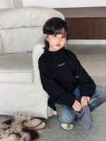 【100-150】長袖トップスorデニムパンツ 男の子 クール 韓国風 カジュアル - 画像 (3)