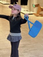 【90-140】長袖Tシャツorフレアパンツ 女の子 韓国風 レイヤード風 - 画像 (9)