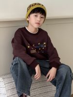 【100-160】トレーナー 男の子 カジュアル シンプル 着せやすい - 画像 (4)