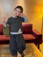 【90-140】長袖トップスorパンツ 女の子 きれいめ レイヤード - 画像 (5)