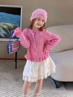 【90-140】スカート 女の子 おしゃれ 写真映え レース - 画像 (4)