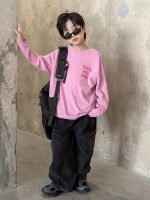【100-170】長袖Tシャツ 男の子 英字プリント コットン 着回しやすい - 画像 (4)