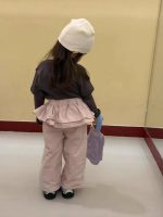 【80-130】長袖Tシャツorパンツ 女の子 韓国風 クマ柄 キュート - 画像 (6)