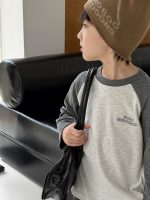 【100-160】長袖Tシャツ 男の子 カジュアル 快適 切り替え - 画像 (4)