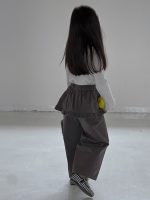 【90-150】ニットトップスorパンツ 女の子 ビッグカラー ふんわり きれいめ - 画像 (7)