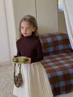 【90-140】セーターorスカート 女の子 きれいめ シンプル ナチュラル - 画像 (4)