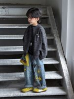 【100-150】ニットカーディガン 男の子 韓国風 クルーネック - 画像 (5)
