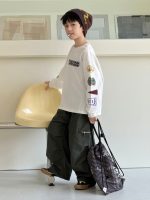 【100-160】長袖Tシャツ 男の子 シンプル やわらか デイリー使い - 画像 (7)
