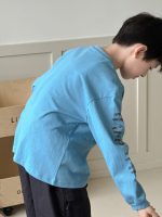 【100-160】長袖Tシャツ 男の子 韓国風 ゆったり 着回しやすい - 画像 (5)