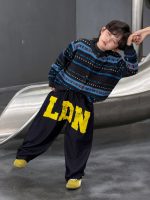【100-150】デニムパンツ 男の子 ストリート カッコイイ ゆったり - 画像 (4)