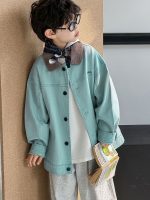 【90-150】デニムシャツ 男の子 襟付き 長袖 韓国風 カジュアル - 画像 (6)