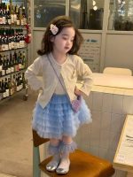【80-130】長袖トップスorスカート 女の子 おしゃれ チュール 可愛い