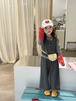 【90-140】三点セット ベスト&長袖トップス&ロングパンツ 女の子 韓国風 着回しやすい - 画像 (5)