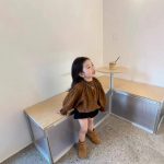 【80-130】ブラウスorショートパンツ 女の子 おしゃれ 花柄 ゆったり - 画像 (6)