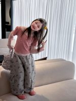 【90-150】長袖Tシャツorパンツ 女の子 レイヤード カジュアル - 画像 (6)