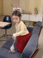 【80-130】長袖Tシャツorスカート 女の子 おしゃれ 重ね着 レース - 画像 (5)