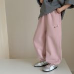 【100-170】パンツ 女の子 韓国風 おしゃれ カジュアル ゆったり - 画像 (7)