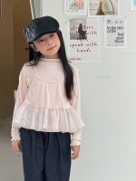 【100-150】長袖トップス 女の子 韓国風 こなれ感 レイヤード風 - 画像 (6)