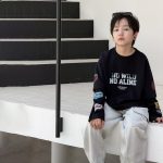 【100-170】長袖Tシャツ 男の子 韓国風 英字プリント 切り替え - 画像 (3)