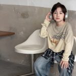 【100-170】長袖Tシャツ 男の子 グラデーション 英字プリント コットン - 画像 (6)