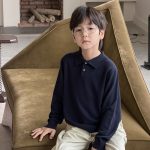 【100-170】ポロニット 男の子 韓国風 やわらか素材 きれいめ - 画像 (6)