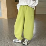 【100-170】パンツ 女の子 韓国風 おしゃれ カジュアル ゆったり - 画像 (8)